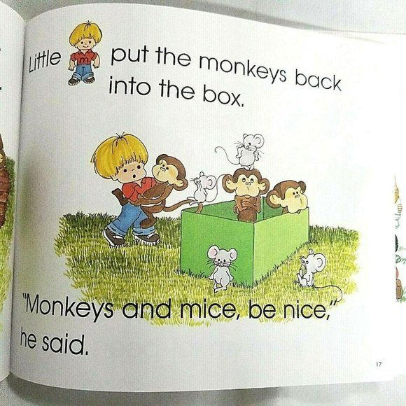 My First Steps to Reading My M m Book by Jane Belk Moncure 1991 Home School - Picture 2 of 5